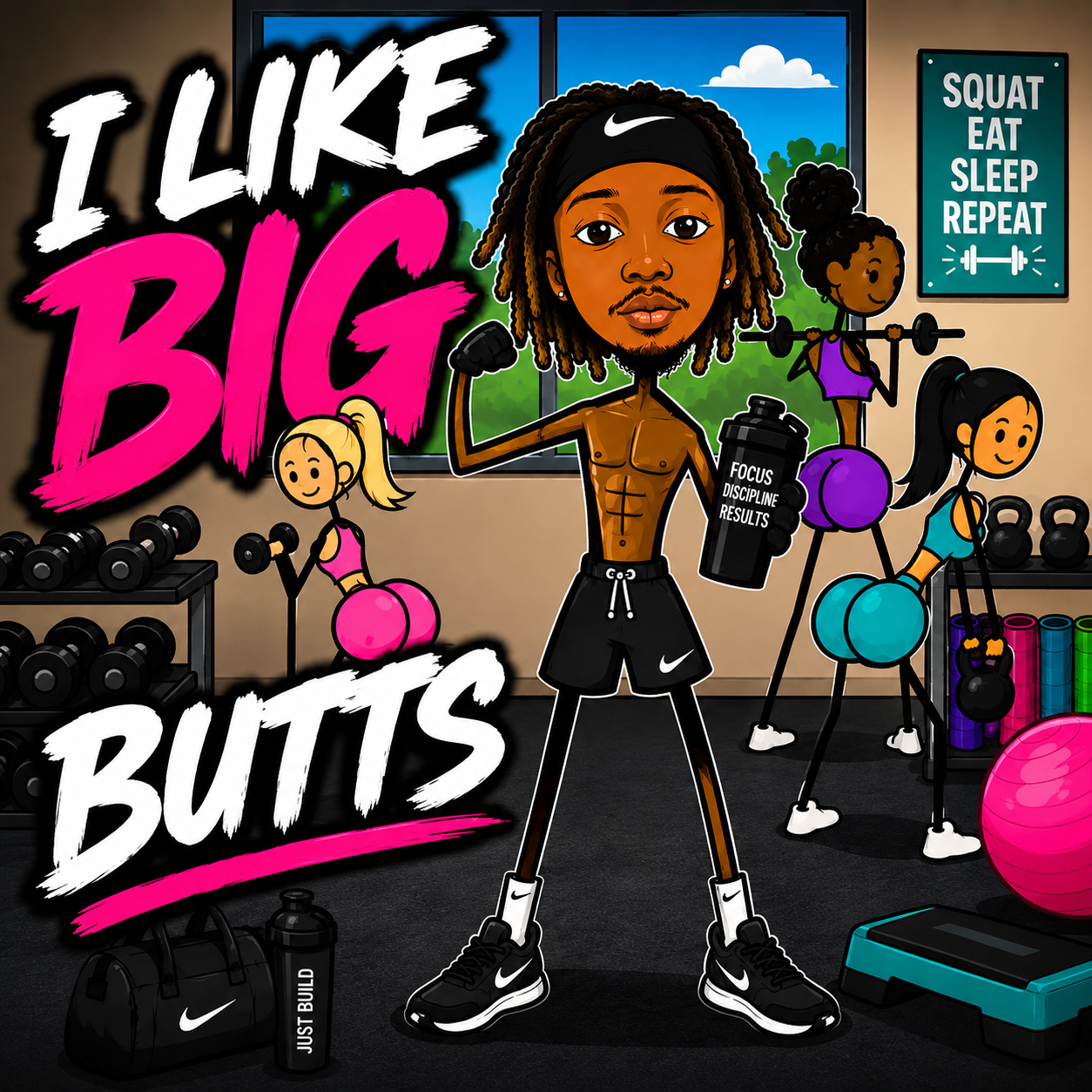 I Like Big Butts (Animated Video)